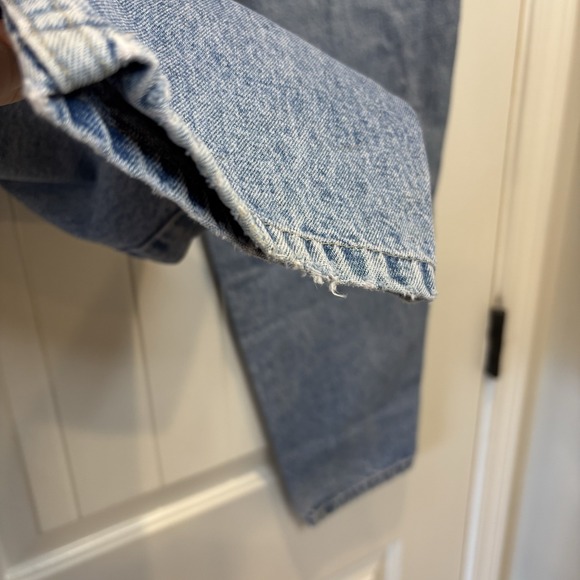 VTG Brittania Jeans Women's 80's Denim Pleated Tapered High Rise 10 Light Wash - Picture 8 of 16